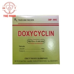Doxycyclin 100mg Armephaco - Thuốc điều trị nhiễm khuẩn